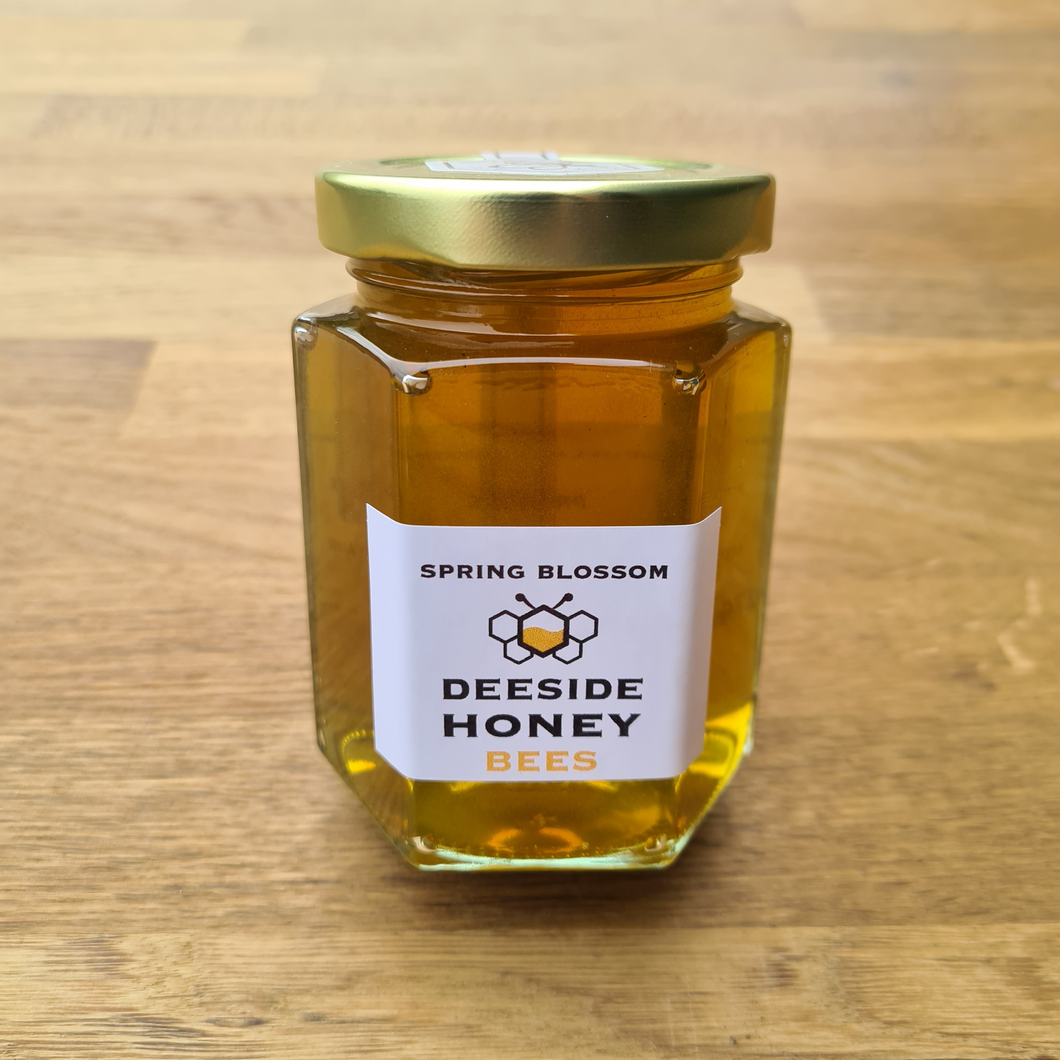 Deeside Spring Blossom Honey (Runny Honey) 227g