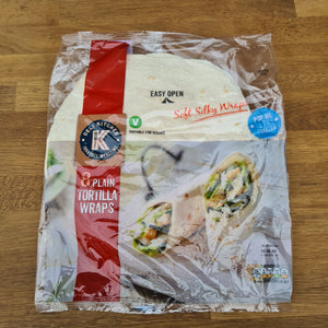 Plain Tortilla Wraps (8pk)