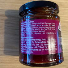 Load image into Gallery viewer, Hot Beetroot Chutney - Arran Fine Foods - 190g
