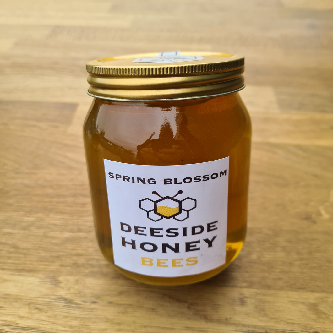 Deeside Spring Blossom Honey (Runny Honey) 454g