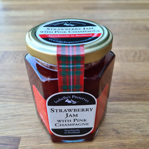 Strawberry Jam with Pink Champagne. 227g
