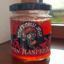 Load image into Gallery viewer, Richies Chillies Rippin Raspberry Chilli Jelly 190ml
