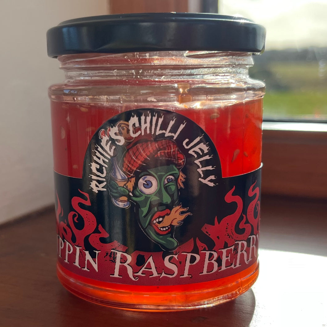 Richies Chillies Rippin Raspberry Chilli Jelly 190ml