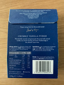 Vanilla Fudge GF- Buttermilk - 150g