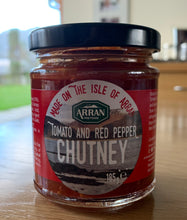 Load image into Gallery viewer, Tomato &amp; Red Pepper Chutney 185g Arran Fine Foods
