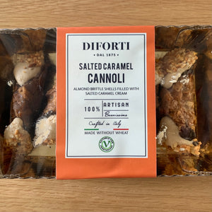 Diforti Sicilian Cannoli Salted Caramel GF