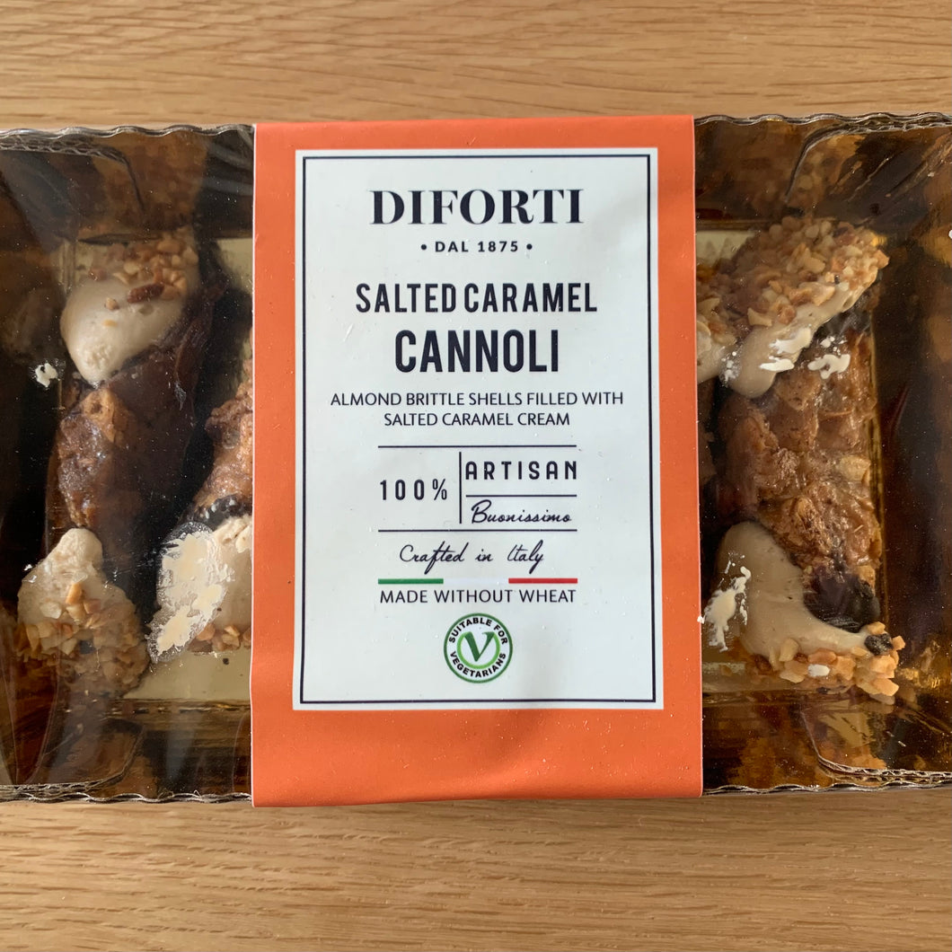 Diforti Sicilian Cannoli Salted Caramel GF