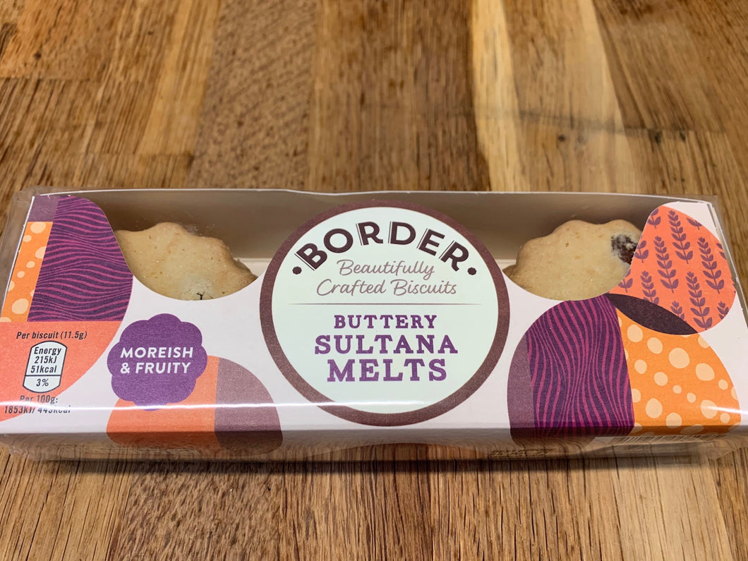 Border Biscuits Buttery Sultana Melts