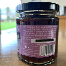 Load image into Gallery viewer, Caramelised Red Onion Chutney - Arran Fine Foods 195G
