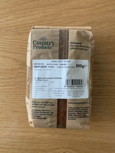 Dark Soft Sugar - Country Products - 500g