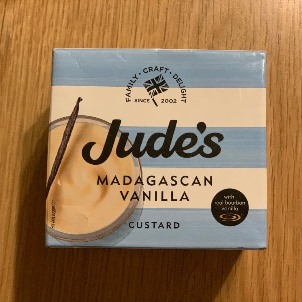 Jude’s Madagascan Vanilla Custard 500g