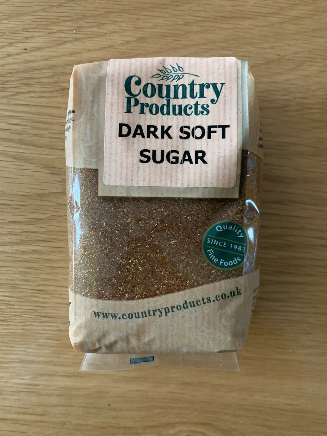 Dark Soft Sugar - Country Products - 500g